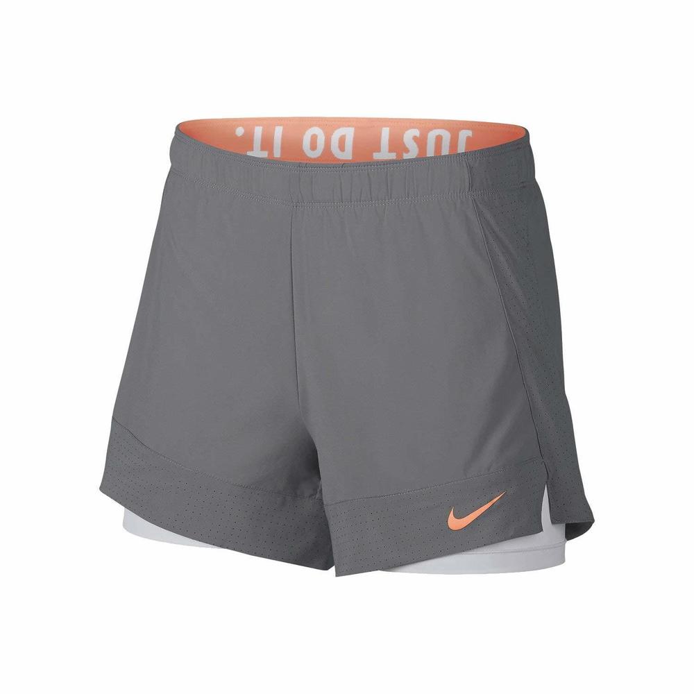 Nike Womens Flex 2 In 1 Training Shorts Size X-Small